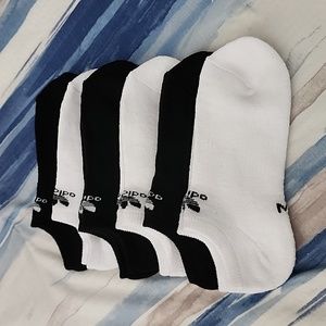 ADIDAS Kids Trefoil No-Show Socks, 6 pairs, Size M NWOT